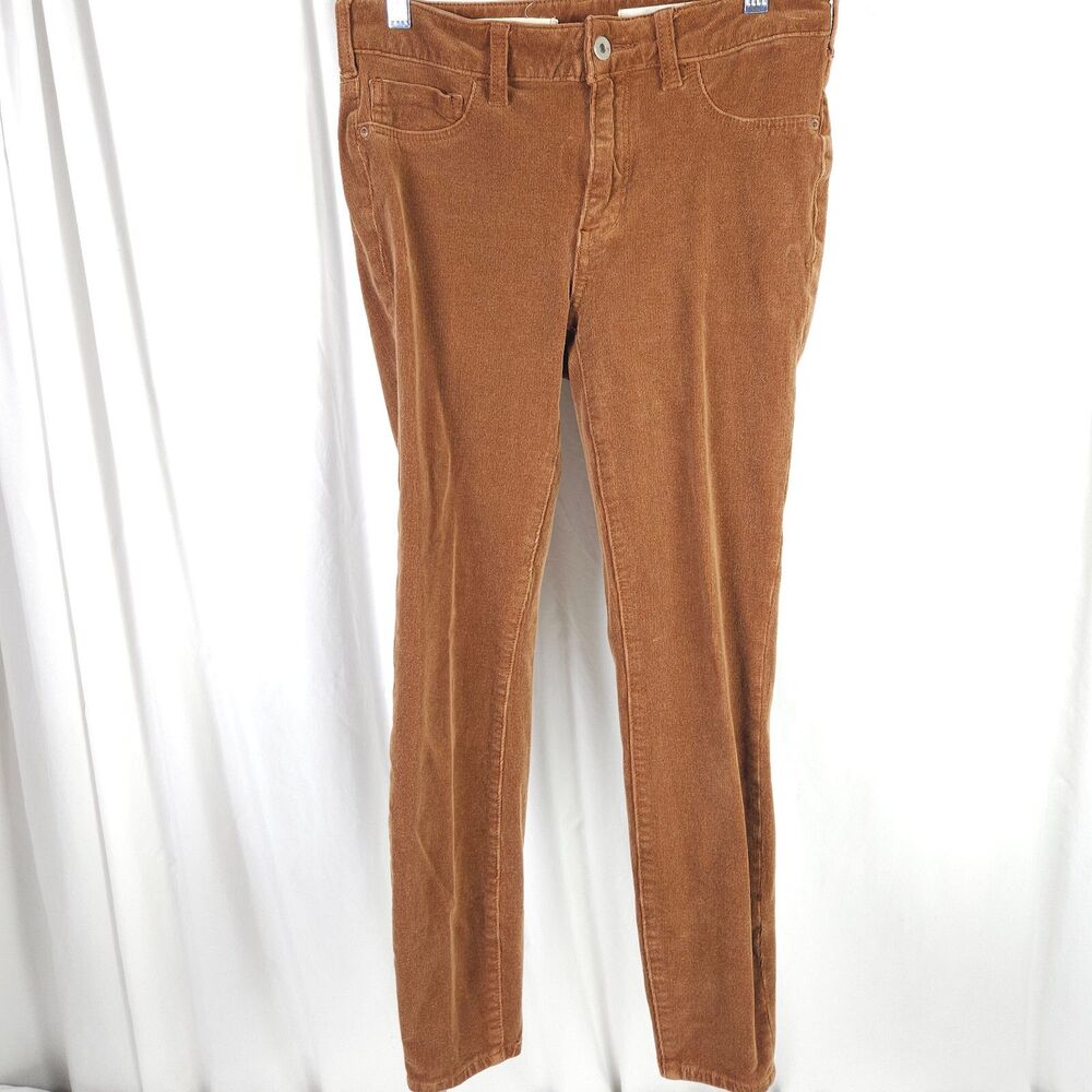 Anthropologie Pilcro Womens‎ 27x26 Brown High-Rise Skinny Corduroy Jeans